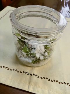 お庭のスイートバジルde塩バジル♪-レシピのメイン写真