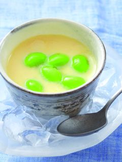 枝豆たっぷり♪冷たい茶碗蒸し-レシピのメイン写真