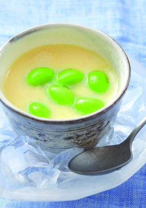 枝豆たっぷり♪冷たい茶碗蒸し-レシピのメイン写真