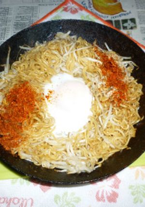 鯨井風汁なし麺・改を作ってみる-レシピのメイン写真