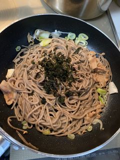 残ったそばで〜そば焼きめし!-レシピのメイン写真
