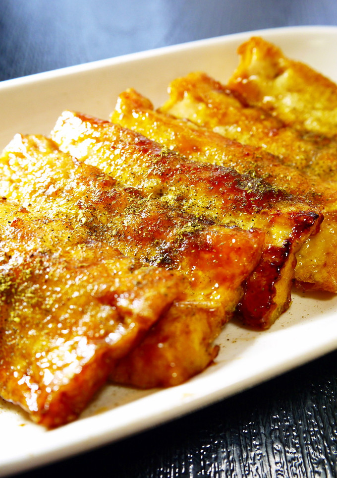厚揚げとうなぎのたれで！うなぎの蒲焼き風-レシピのメイン写真