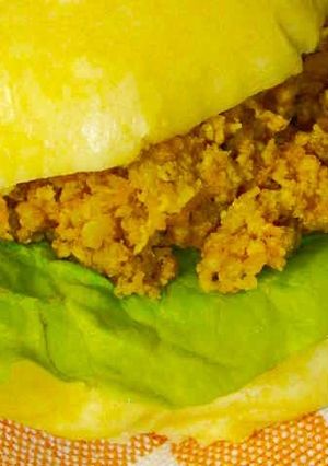 ほんのり甘い簡単お豆腐ブレッドバーガー♫-レシピのメイン写真