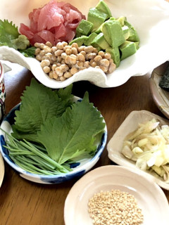 激ウマ♬切るだけ♪鮪アボガド納豆海苔巻き-レシピのメイン写真