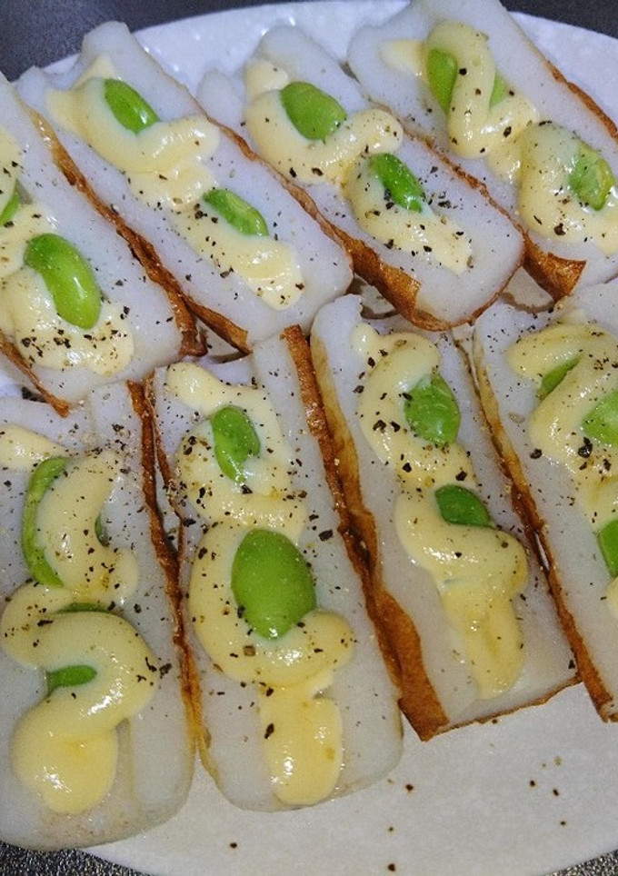 おつまみに 簡単ちくわマヨ焼き-レシピのメイン写真