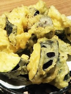 茄子の天ぷら(衣がカリカリ)-レシピのメイン写真