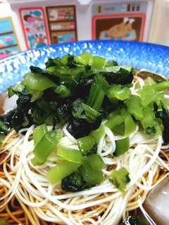 野沢菜そうめん-レシピのメイン写真