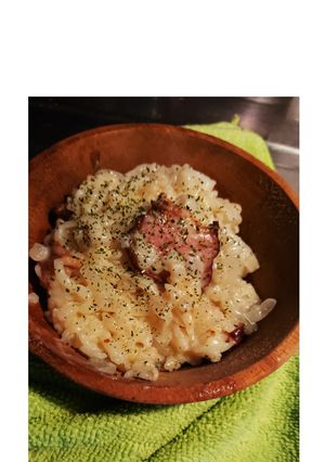 ずっしり簡単チーズリゾット-レシピのメイン写真