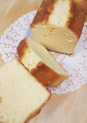 基本のシンプル配合プレーンパウンドケーキ-レシピのメイン写真
