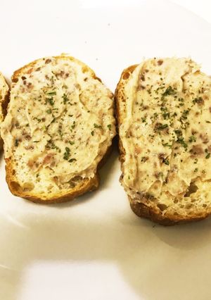 アンチョビバターのカナッペ-レシピのメイン写真