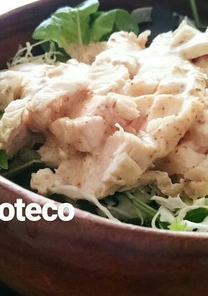 鶏チャーシューのシンプルサラダ-レシピのメイン写真