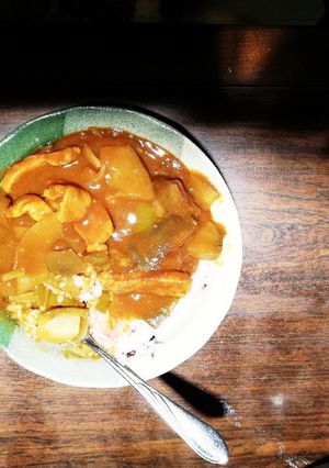 丸茄子と夏野菜のハヤシライス☆★-レシピのメイン写真