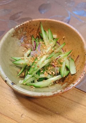 たまねぎときゅうりの和え物-レシピのメイン写真