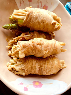 簡単カレー味肉巻き-レシピのメイン写真