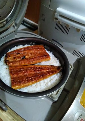 炊飯器の保温でうなぎの温め方-レシピのメイン写真