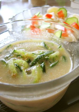 ごまたっぷり☆冷汁そうめん-レシピのメイン写真