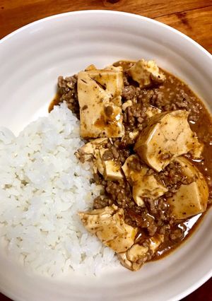 火を使わない電気圧力鍋の麻婆豆腐-レシピのメイン写真