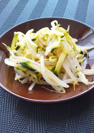 ズッキーニともやしのナムル-レシピのメイン写真