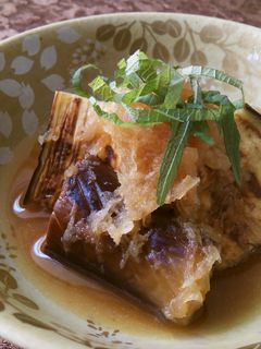 ポン酢でナスの煮びたし-レシピのメイン写真