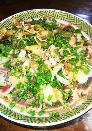 鰹のたたき★薬味いっぱい手作りポン酢で-レシピのメイン写真