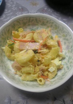 簡単マカロニサラダ-レシピのメイン写真