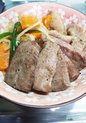 今夜は簡単♪オーブントースターで焼き肉-レシピのメイン写真