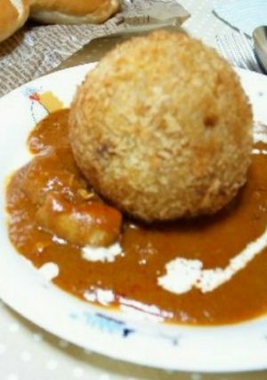 ライスボールカレー-レシピのメイン写真