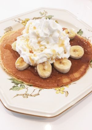 コストコのパンケーキは水をおおめに-レシピのメイン写真