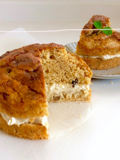 黒糖ケーキ*バナナチーズクリーム-レシピのメイン写真