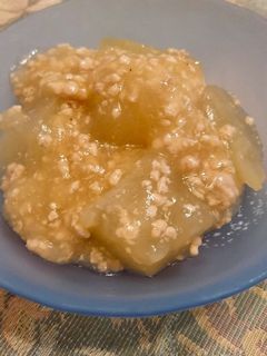 冷やして美味しい…冬瓜の鶏そぼろあん-レシピのメイン写真
