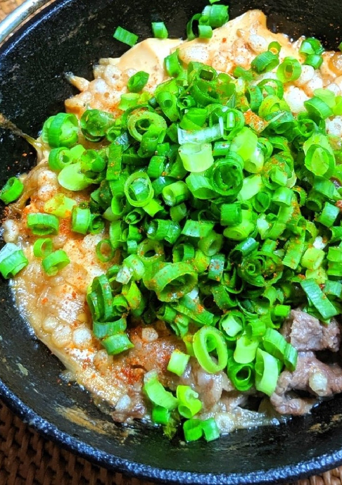 揚げ玉肉豆富-レシピのメイン写真