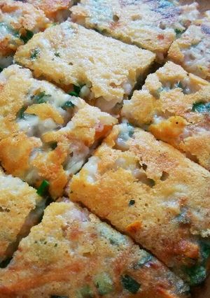 小麦粉・卵不使用♪米粉でチヂミ-レシピのメイン写真