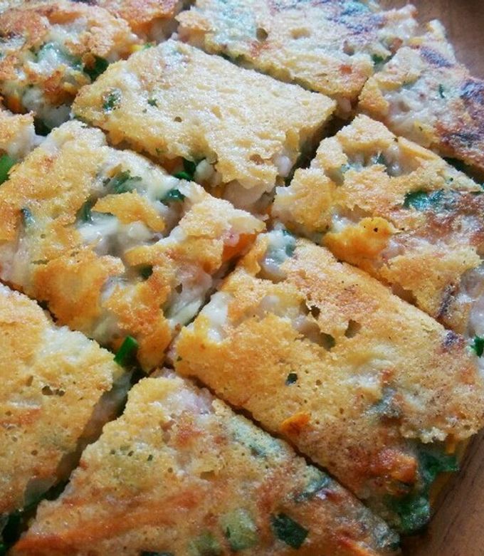 小麦粉・卵不使用♪米粉でチヂミ-レシピのメイン写真