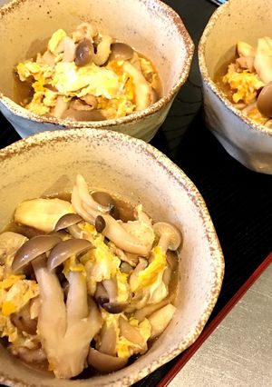 ＊豚肉としめじのたまごとじ＊-レシピのメイン写真