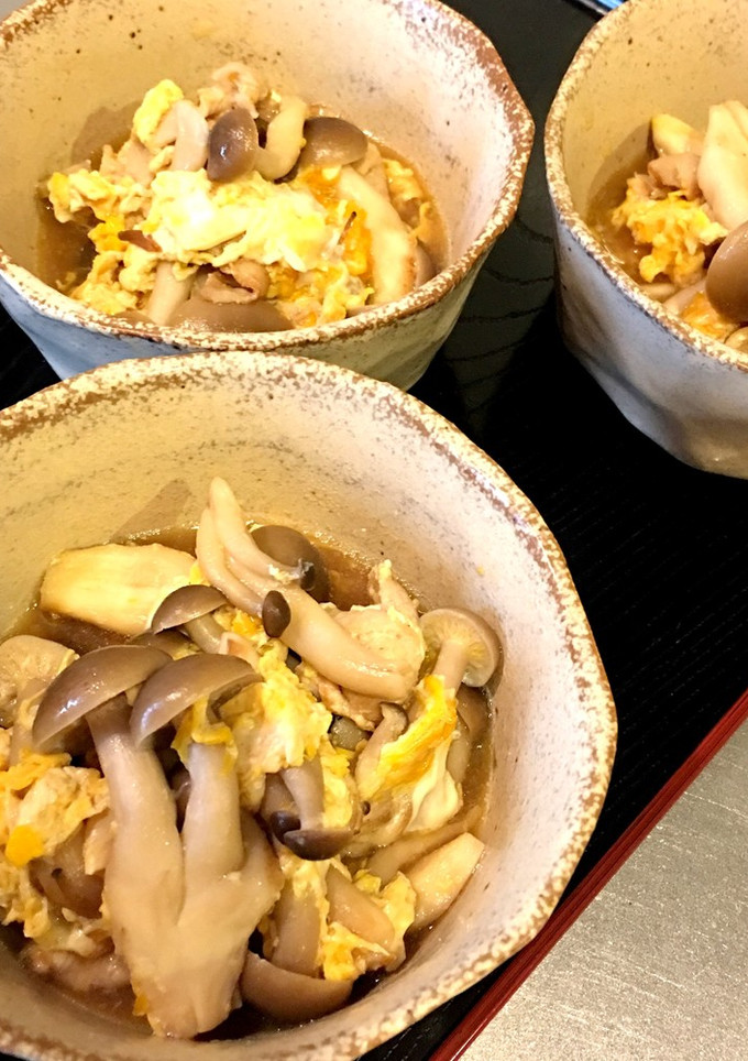 ＊豚肉としめじのたまごとじ＊-レシピのメイン写真