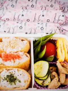 ラップサンドといなり寿司弁当-レシピのメイン写真