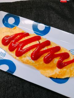 ひき肉とチーズのオムレツ-レシピのメイン写真