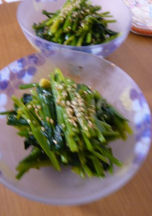 ほうれん草のナムル♪-レシピのメイン写真