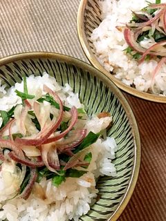 梅干しの炊き込みご飯☆-レシピのメイン写真