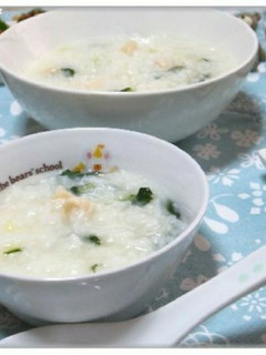 中国料理野菜を使った ほたての中華粥-レシピのメイン写真