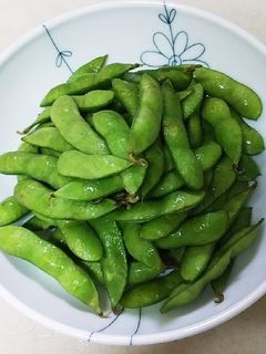枝豆はレンジ加熱が便利で簡単♪-レシピのメイン写真