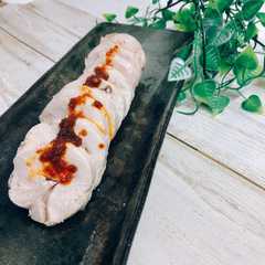รูปของ *ご飯のついでにあと一品*鶏ハム*