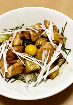鶏丼(焼き鳥丼)-レシピのメイン写真