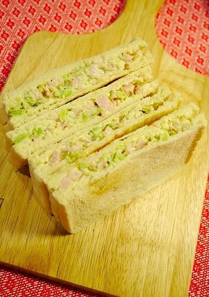 簡単！そら豆クリームサンド-レシピのメイン写真