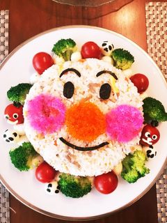 お誕生日に♪アンパンマンちらし寿司-レシピのメイン写真