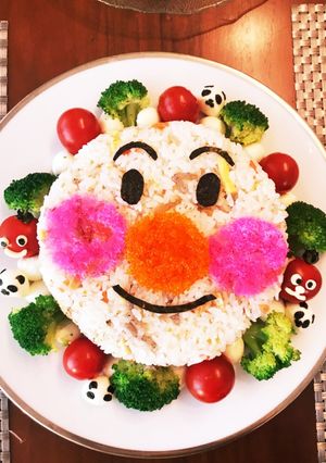お誕生日に♪アンパンマンちらし寿司-レシピのメイン写真