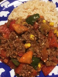 中華風 夏野菜のキーマカレー-レシピのメイン写真
