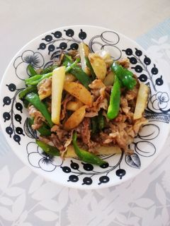 簡単に!じゃが芋と豚肉の中華炒め-レシピのメイン写真