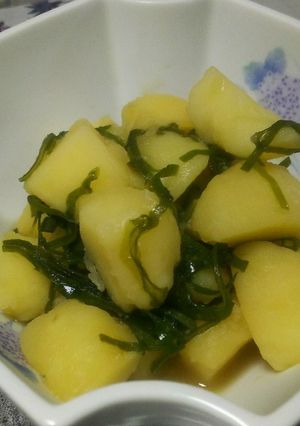 じゃがいもと切り昆布の煮物-レシピのメイン写真