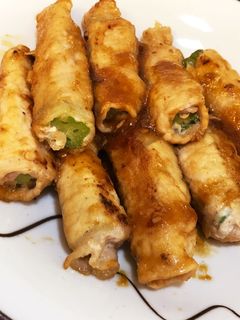 オクラの肉巻き-レシピのメイン写真
